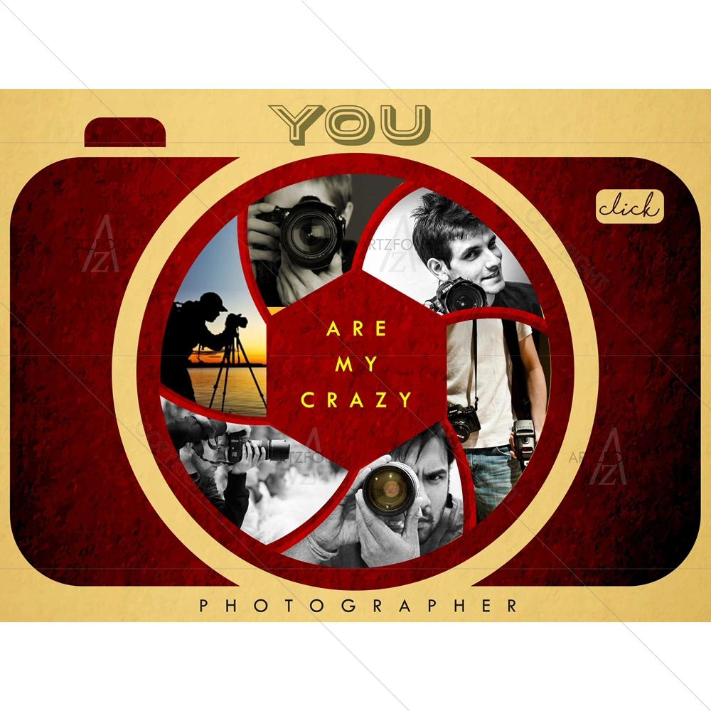 My Photographer — custom-size art design 5009140