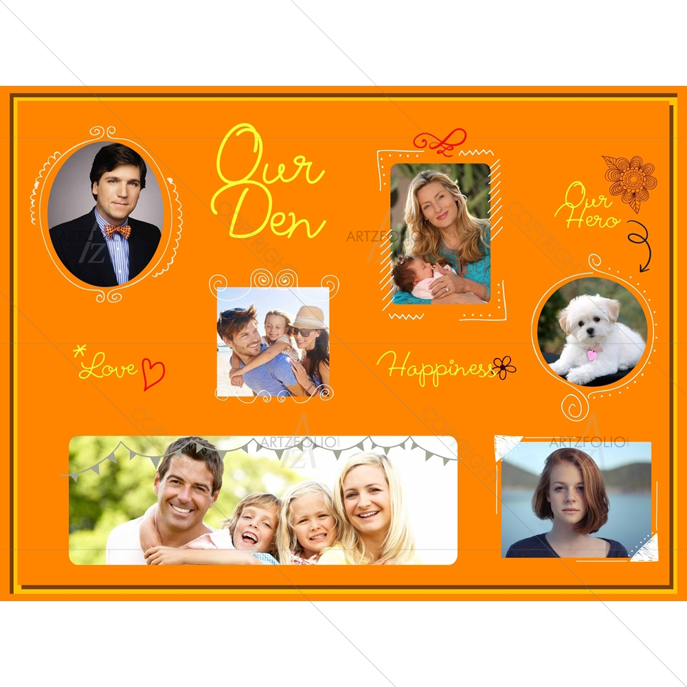Our Den Doodle — custom-size art design 5009146
