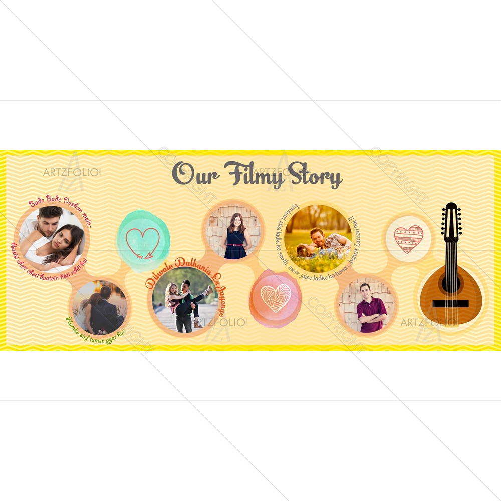 Our Filmy Story — custom-size art design 5009147
