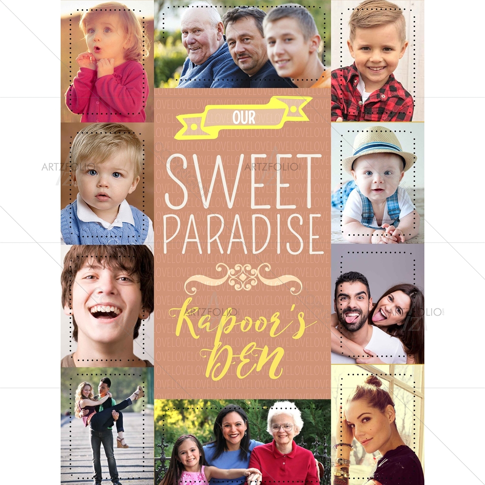 Our Sweet Home — custom-size art design 5009152