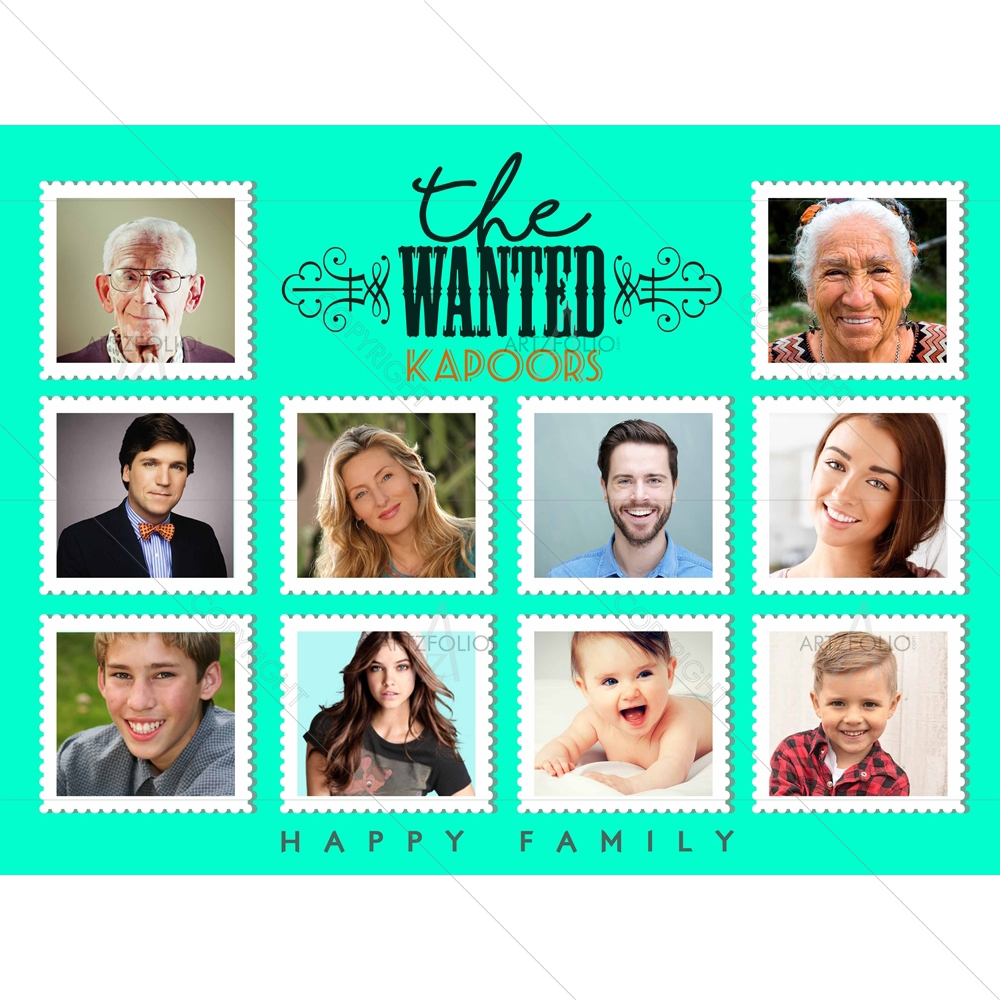 The Wanted Family — custom-size art design 5009171