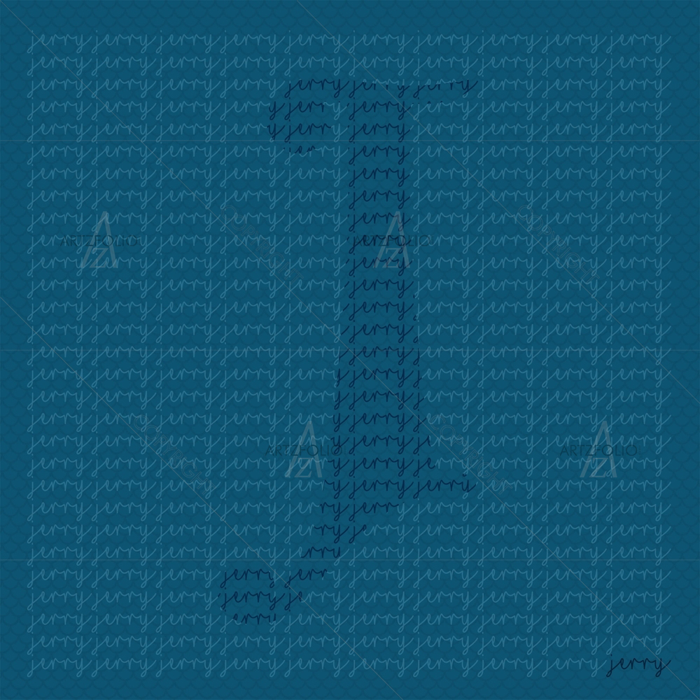 Background Name for Letter J — custom-size art design 5009204