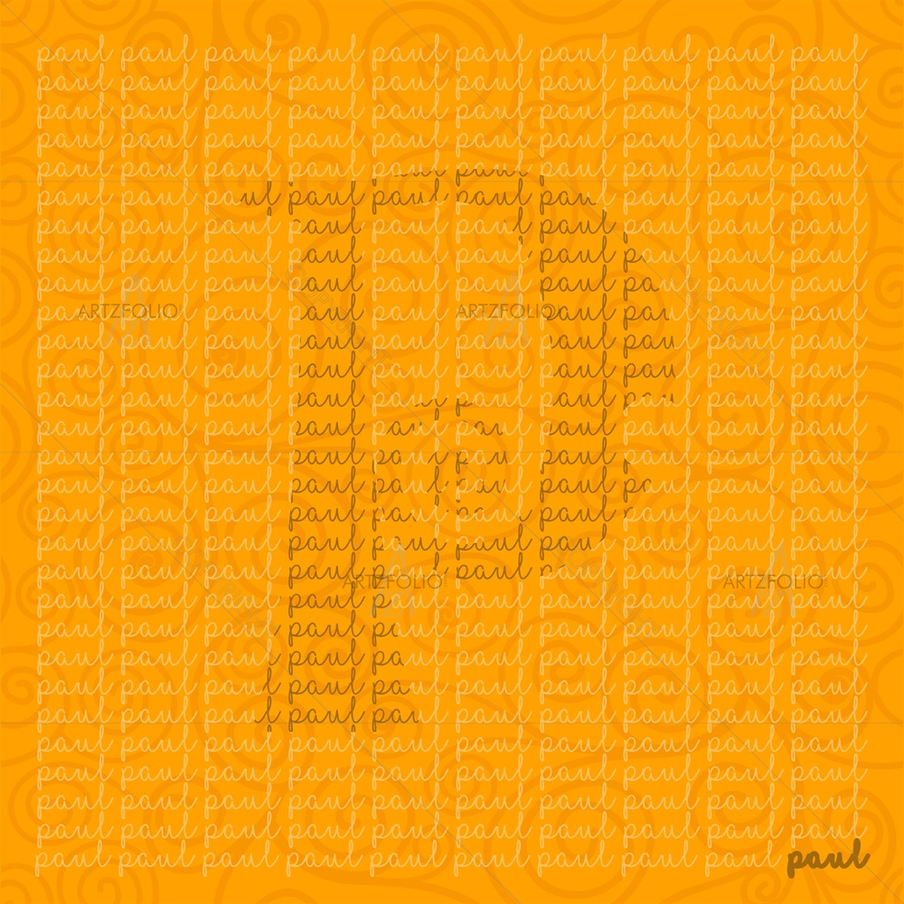 Background Name for Letter P — custom-size art design 5009210
