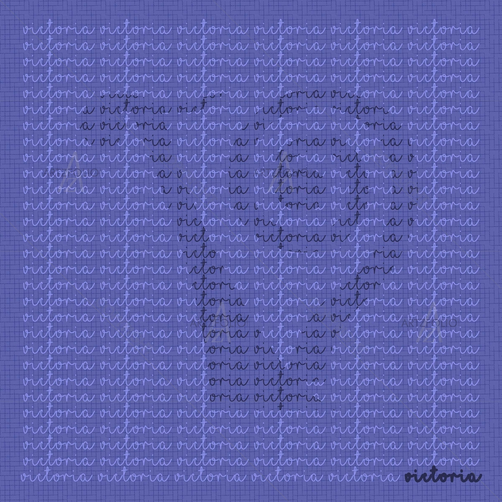 Background Name for Letter V — custom-size art design 5009216