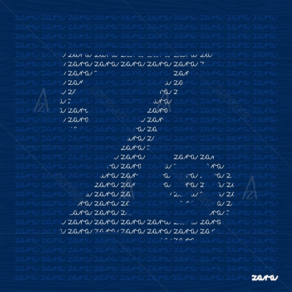 Background Name for Letter Z — custom-size art design 5009220