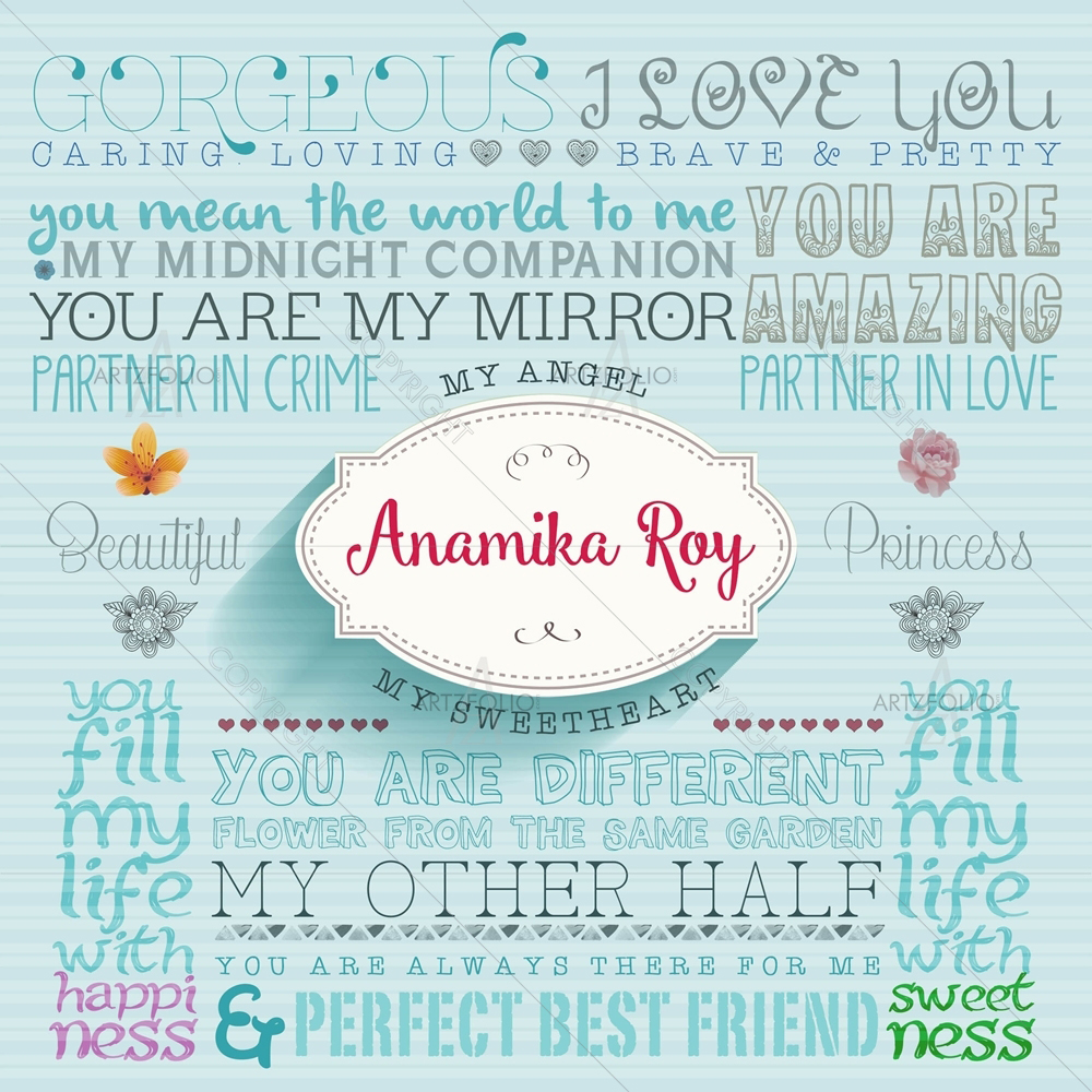 My Darling Sister — custom-size art design 5009269