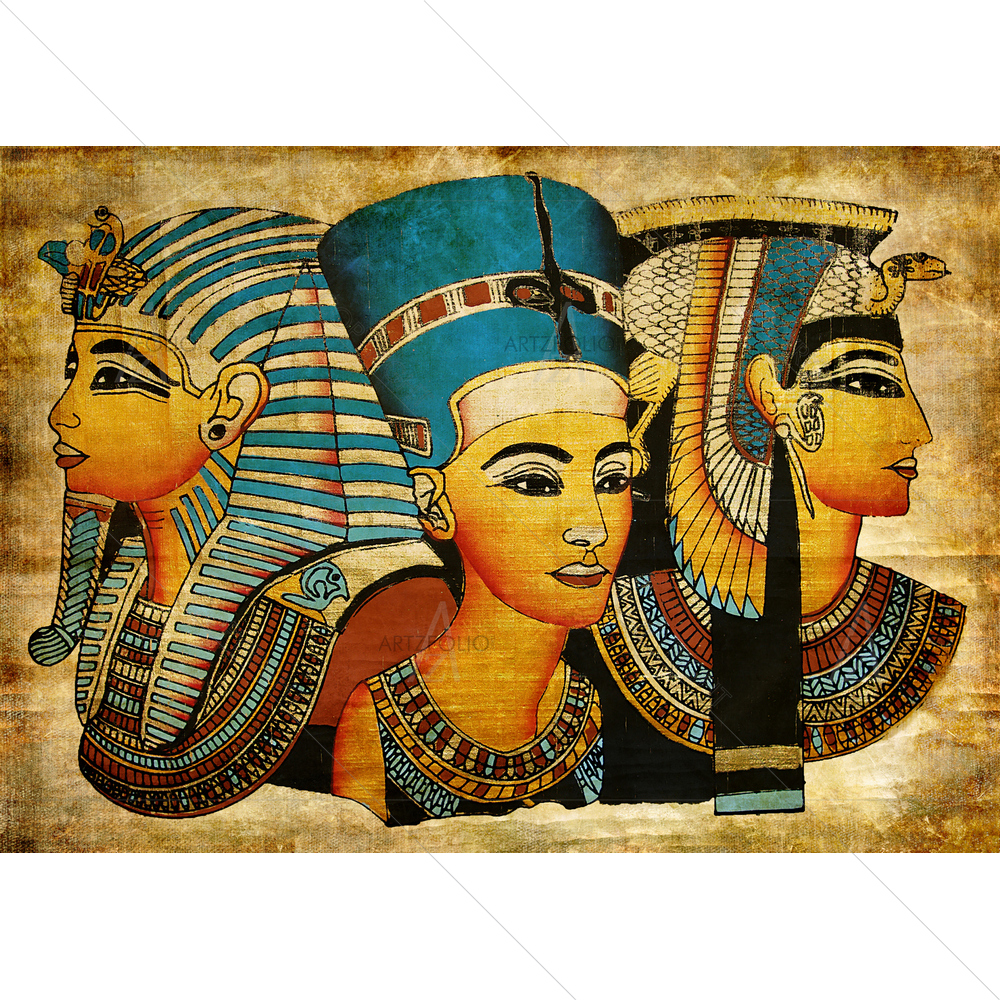 Ancient Egyptian Parchment D1 — custom-size art design 5009303