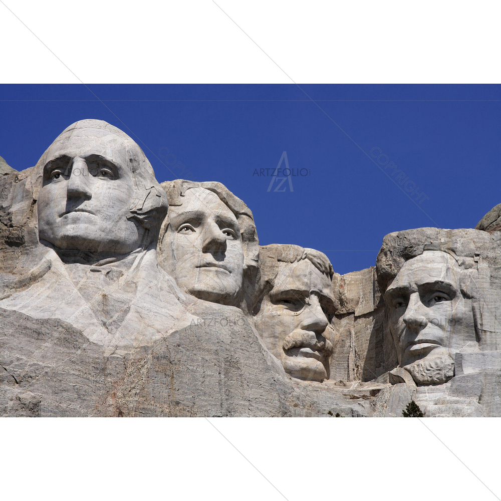 Mount Rushmore National Monument, South Dakota, USA — custom-size art design 5009311