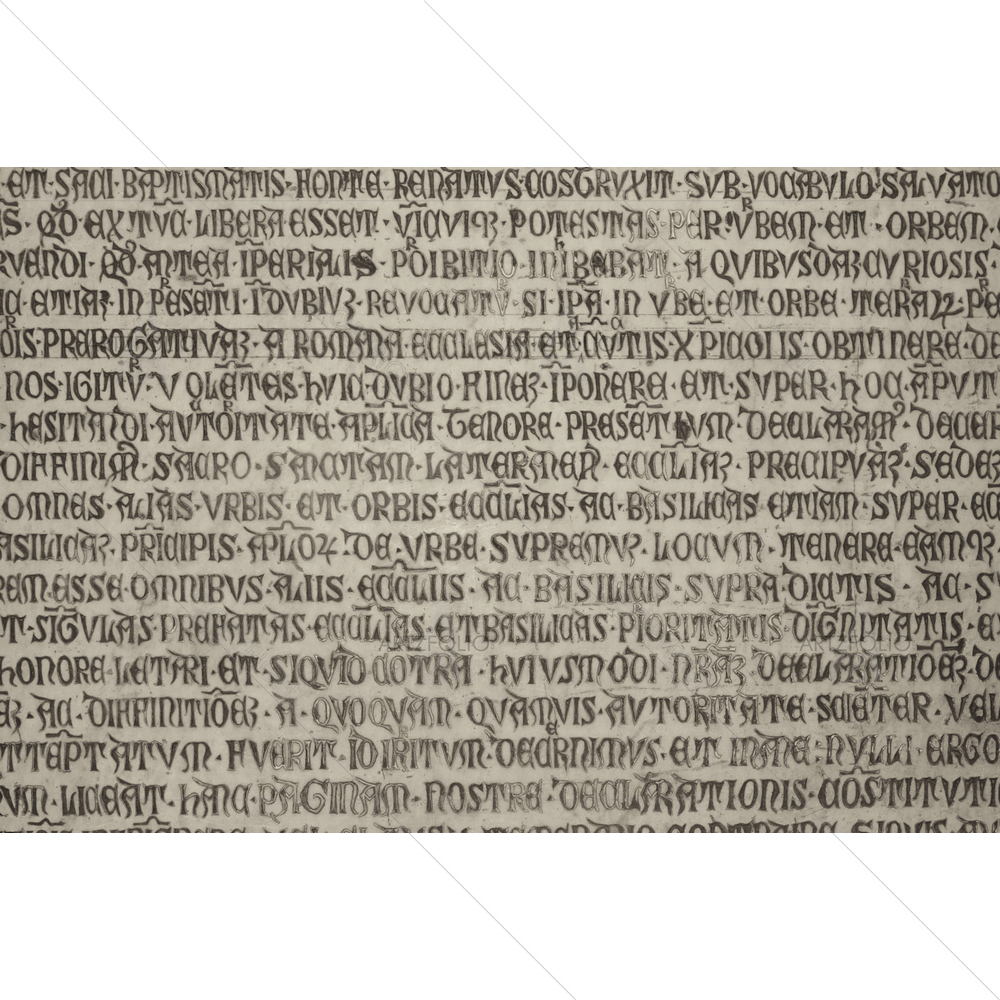 Medieval Latin Catholic Inscription — custom-size art design 5009323