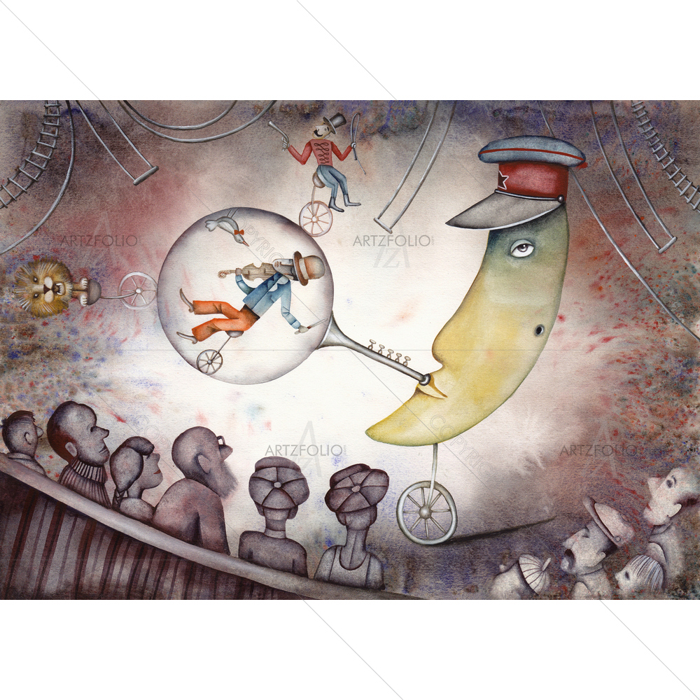Totalitarian Circus — custom-size art design 5009337