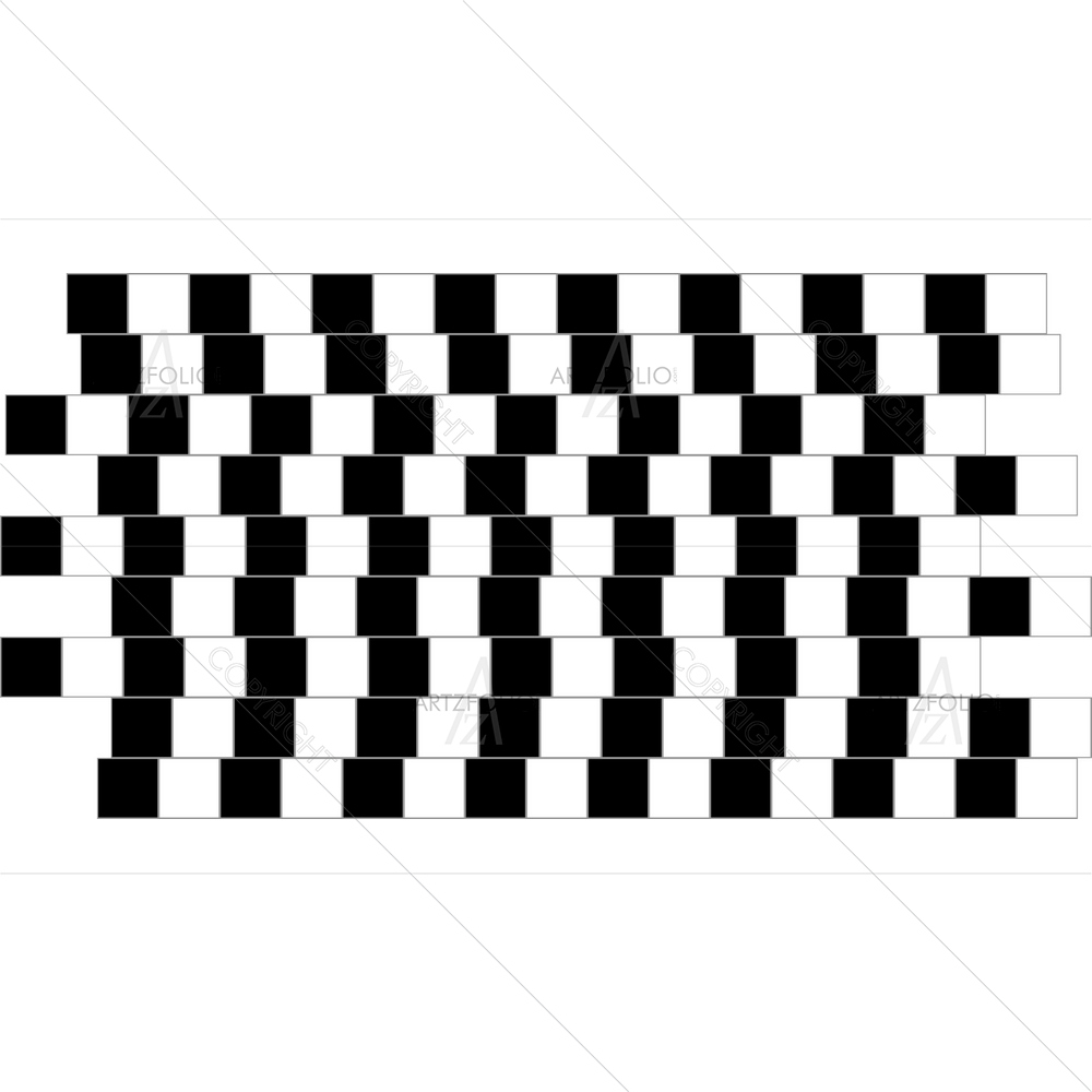 Optical Parallel Lines — Grid Art custom art by ArtzFolio