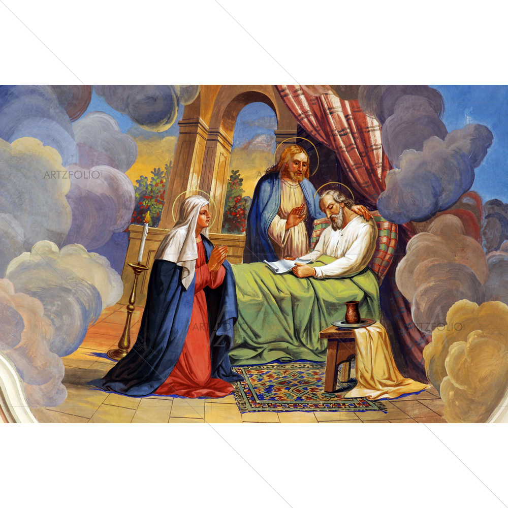 St. Joseph Death — custom-size art design 5009345