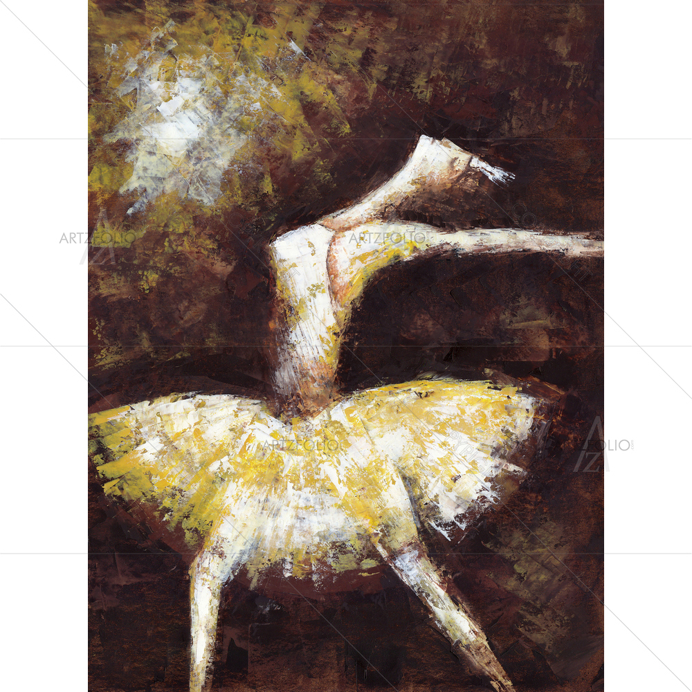 Ballet Dancer Girl D1 — Animated Cartoons custom art by ArtzFolio
