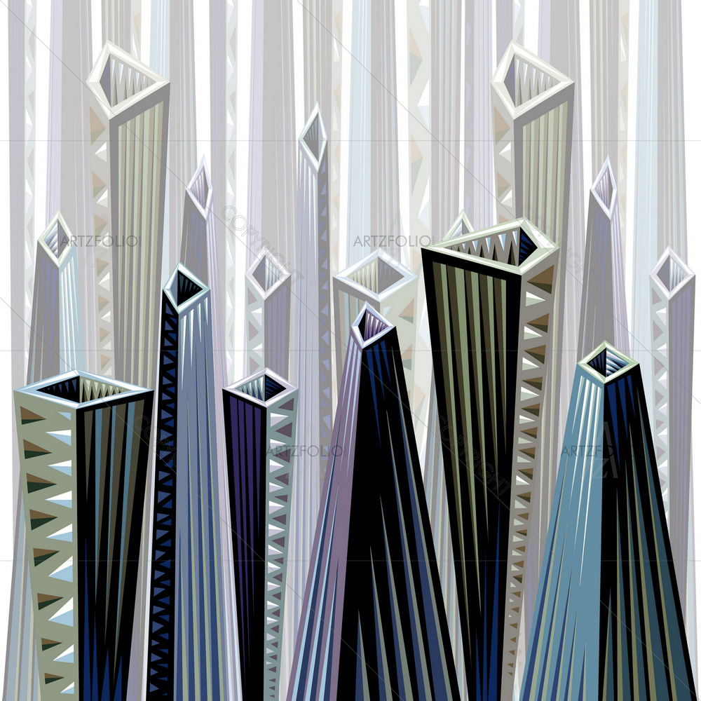 Abstract Urban Style — custom-size art design 5009414
