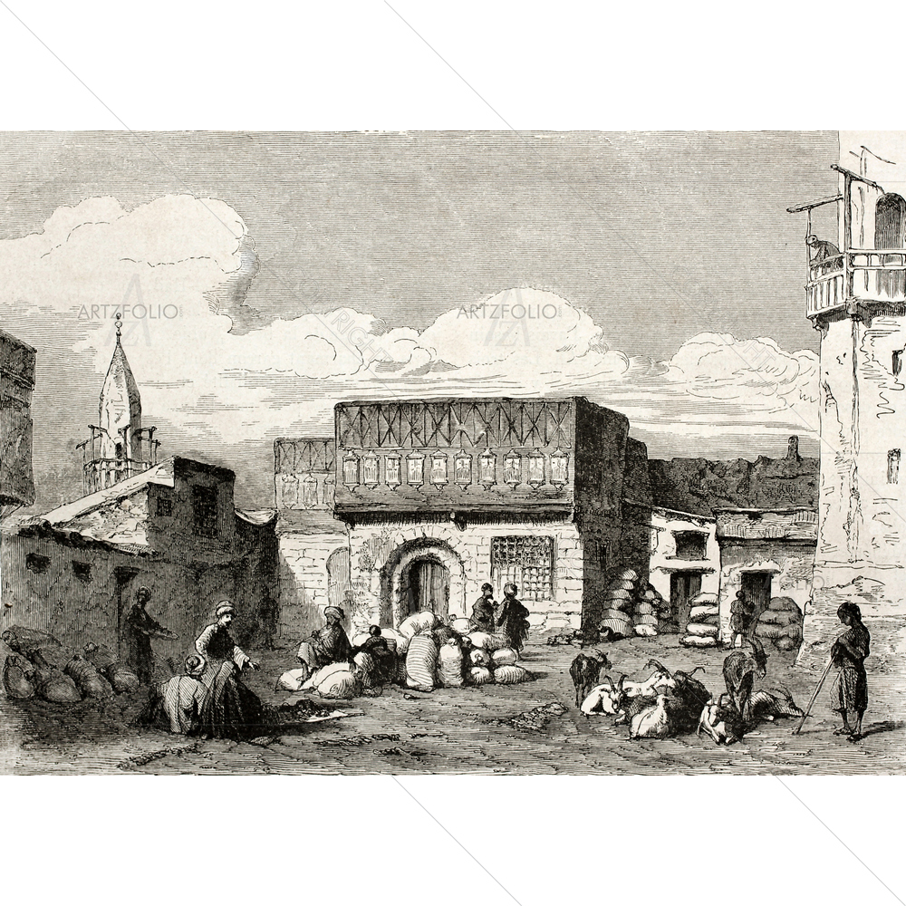 Suez Corn Marketplace — Devotional custom art by ArtzFolio