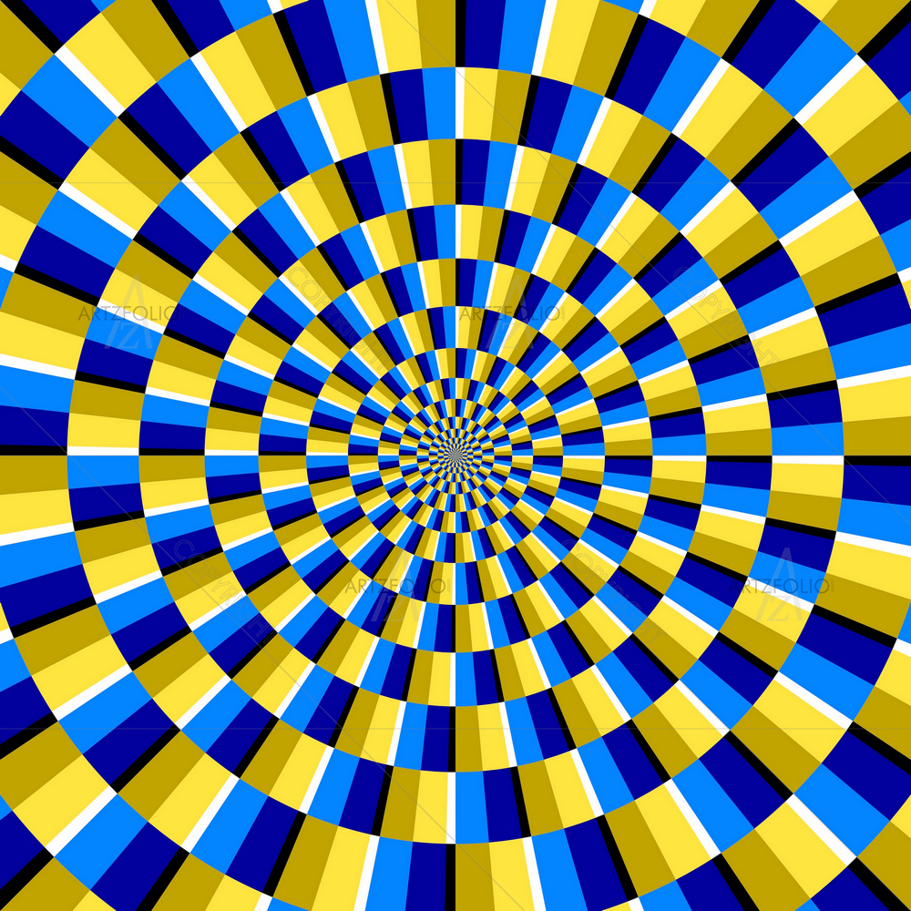 Optical Illusion — custom-size art design 5009471
