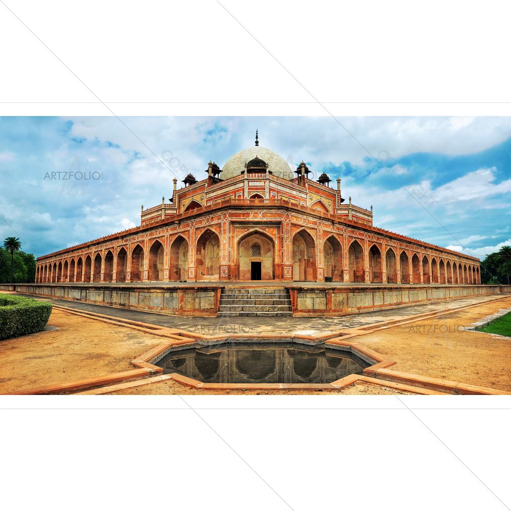 Humayun Mogul Mausoleum, New Delhi, India — custom-size art design 5009473