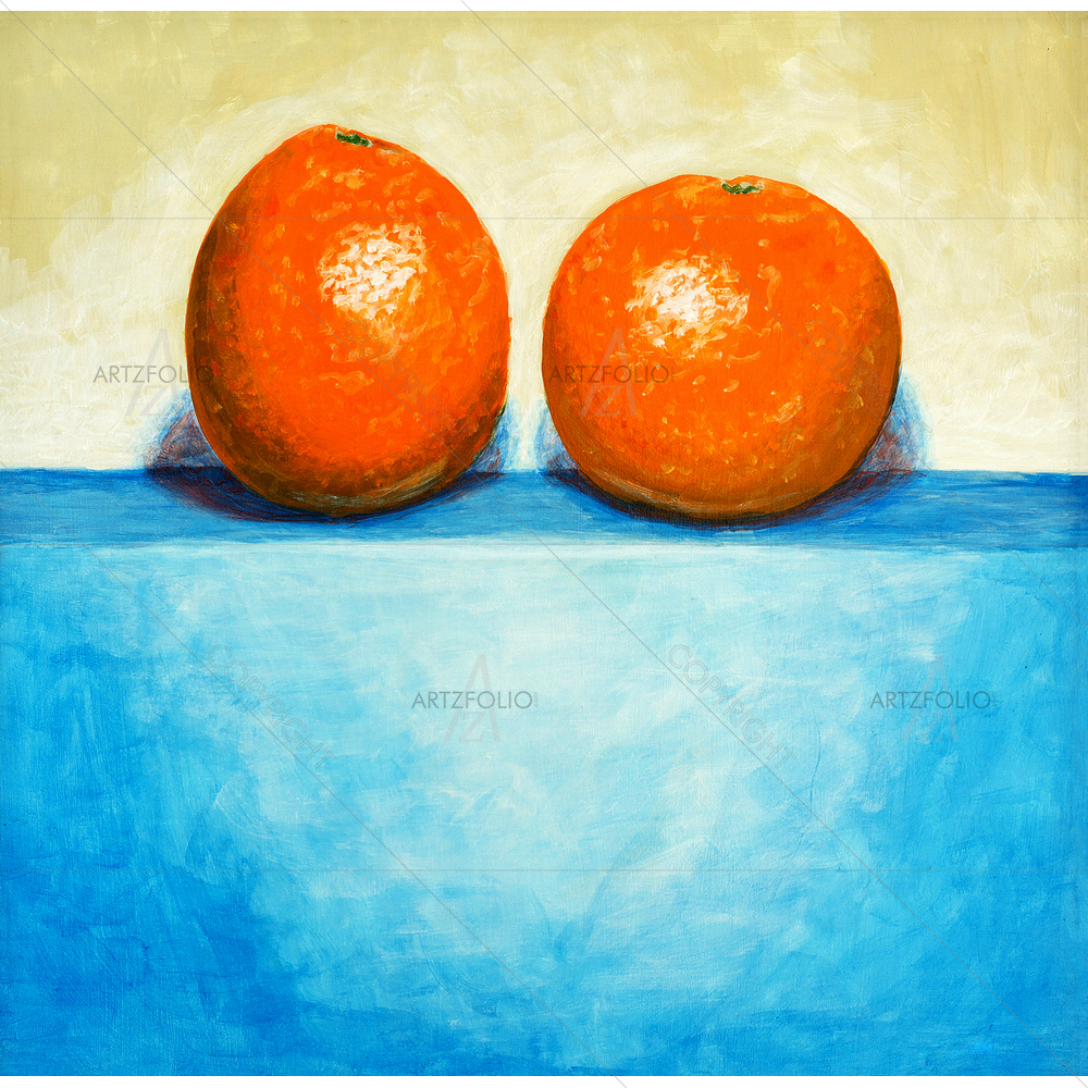Still Life Oranges — custom-size art design 5009480