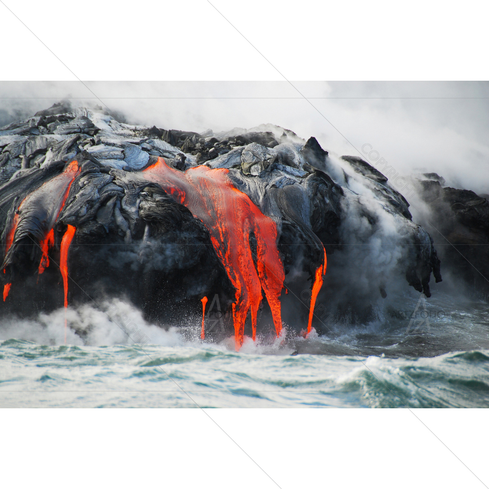 Multiple Lavas — custom-size art design 5009488