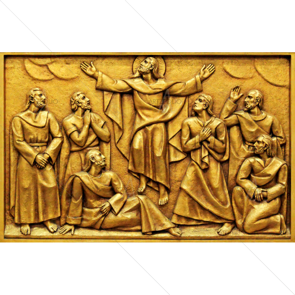 Basilica Of Fatima One Of 14 Mysteries Rosary D1 — Devotional custom art by ArtzFolio