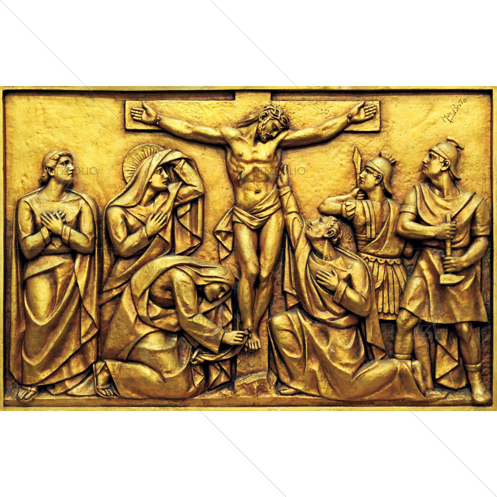Basilica Of Fatima One Of 14 Mysteries Rosary D3 — Devotional custom art by ArtzFolio