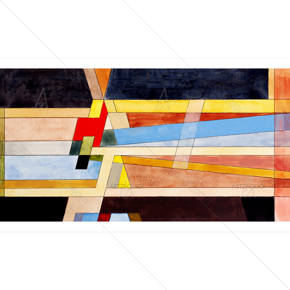 Watercolor Abstract Art — Abstract custom art by ArtzFolio