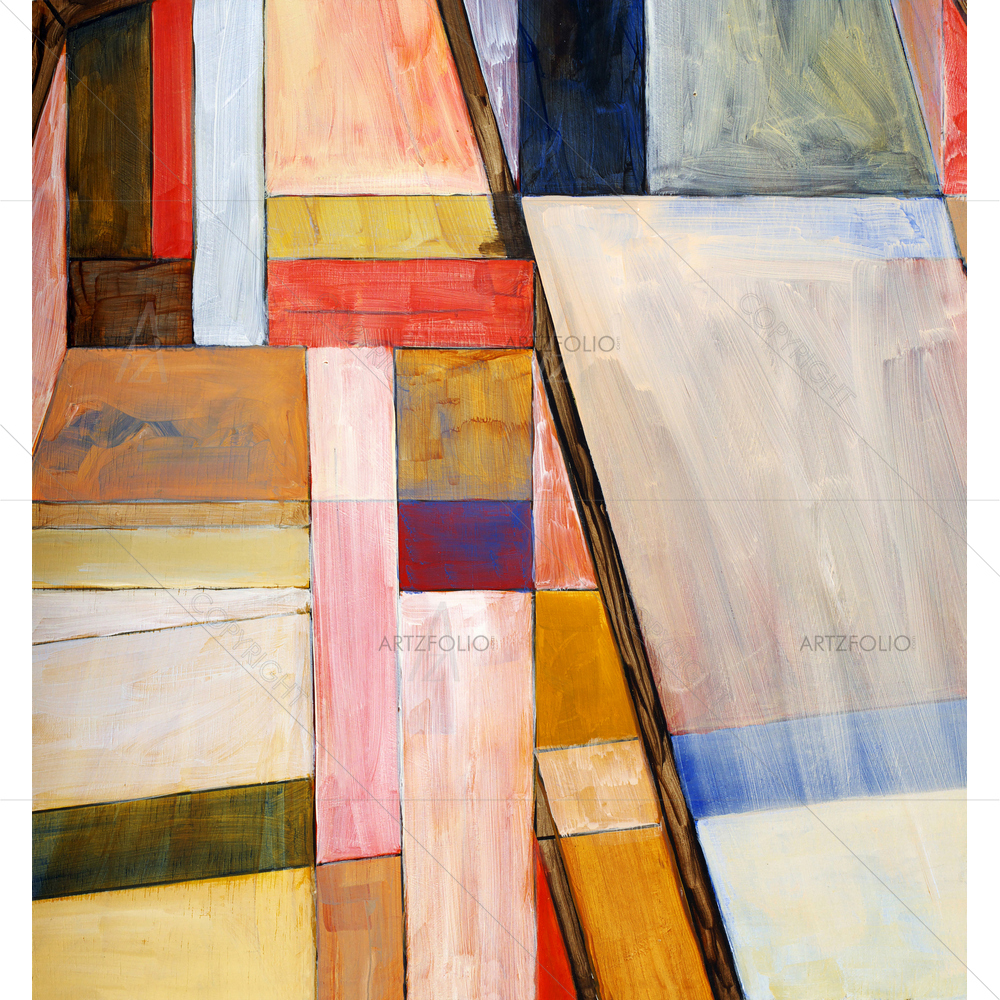 Abstract Shapes D5 — Abstract custom art by ArtzFolio