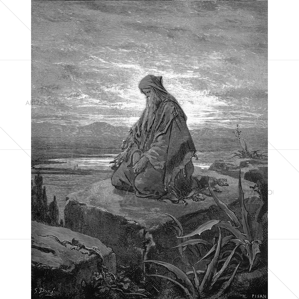 Isaiah Holy Scriptures, Gustave Dore — custom-size art design 5009525