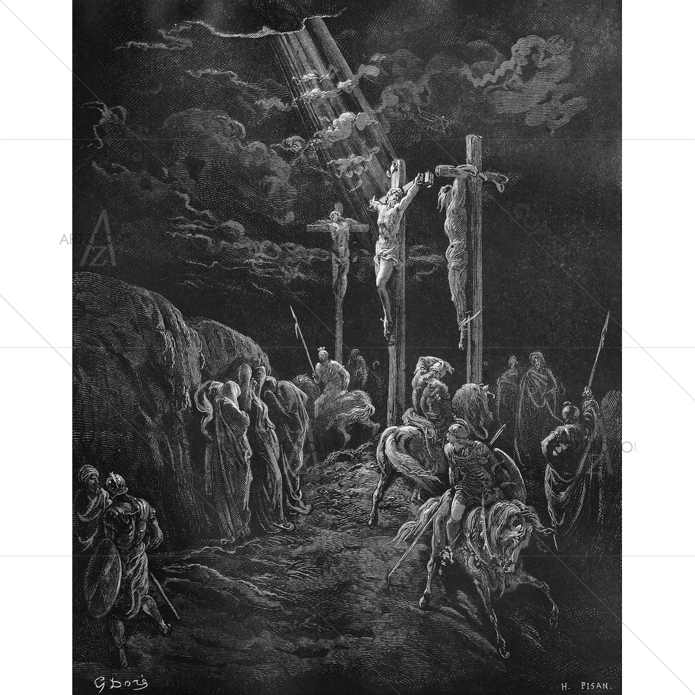 The Death of Jesus, Gustave Dore — custom-size art design 5009561