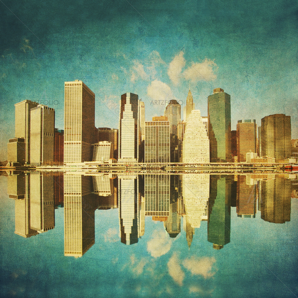 New York Skyline — Devotional custom art by ArtzFolio
