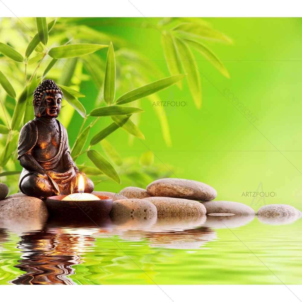 Meditating Lord Buddha D1 — custom-size art design 5009648