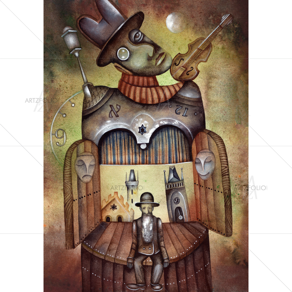 Jewish Theatre — Devotional custom art by ArtzFolio