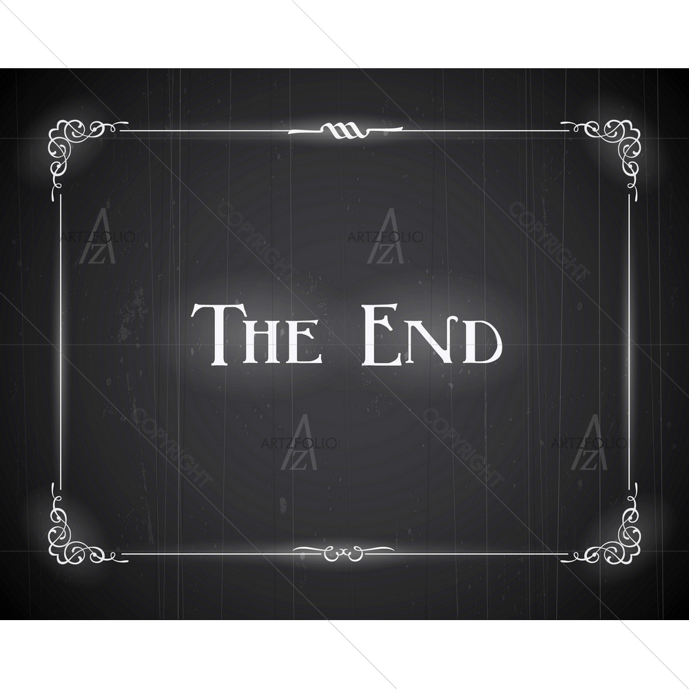 Movie Ending Screen — custom-size art design 5009654