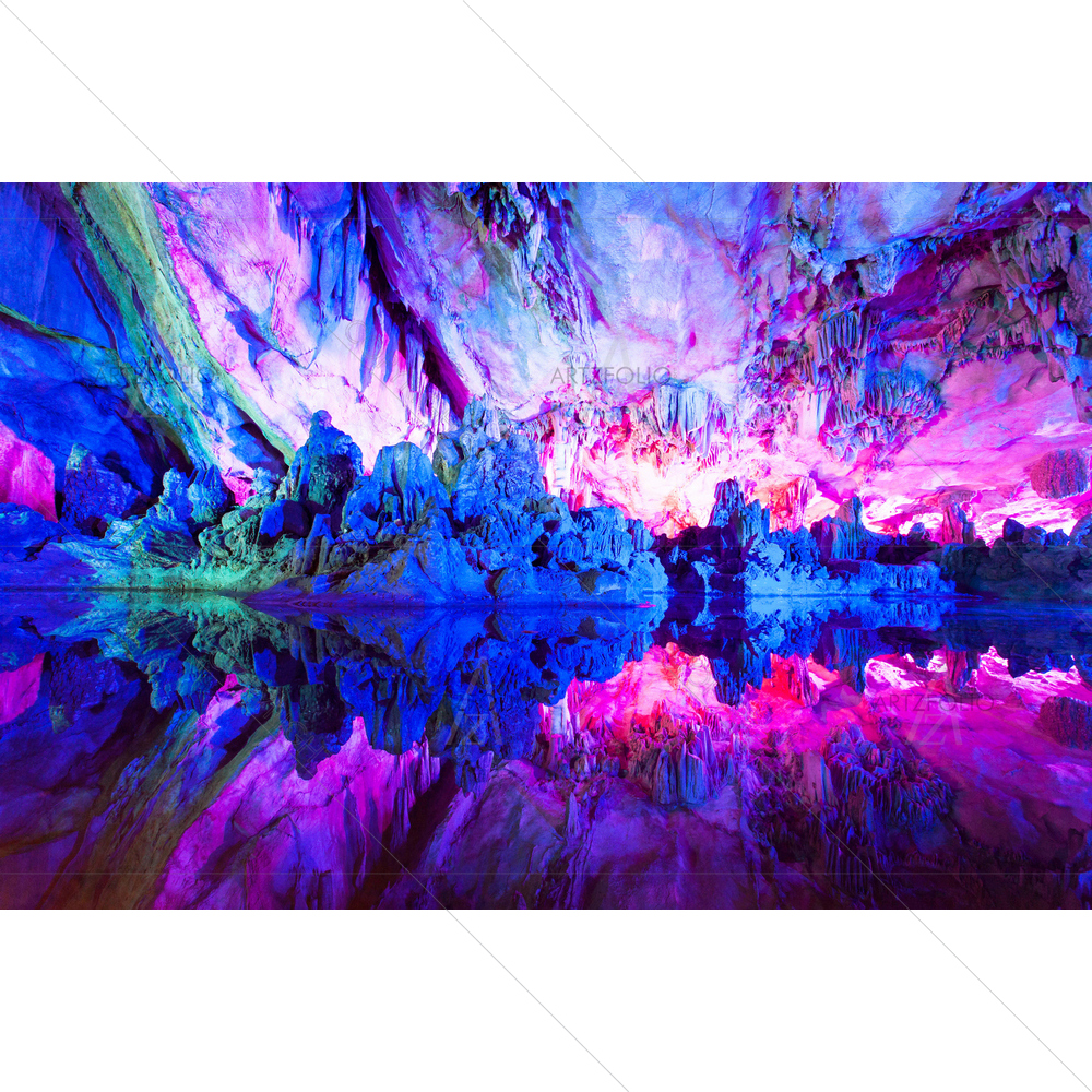 Colourful Caves, China — custom-size art design 5009742