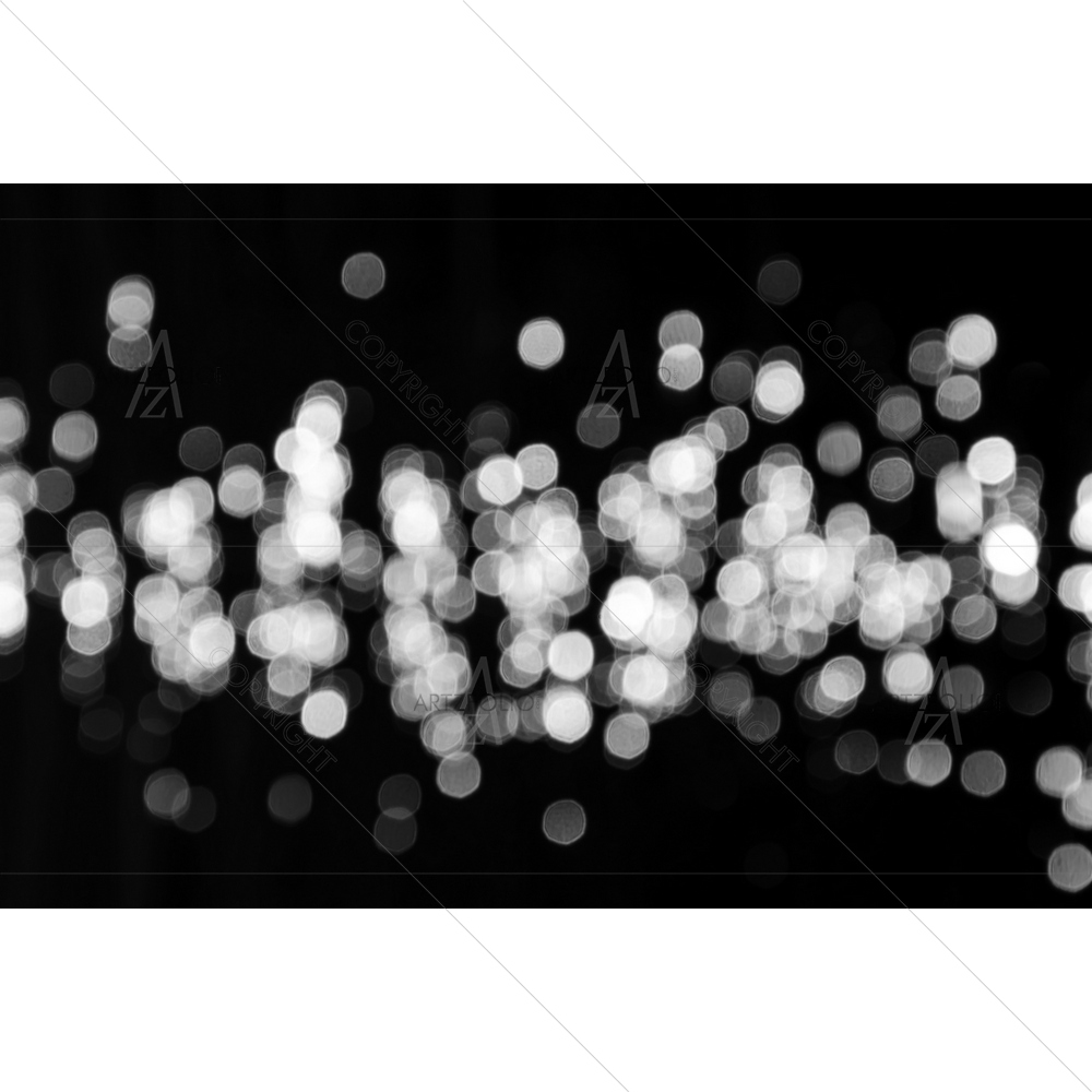 Black & White Bokeh — Devotional custom art by ArtzFolio
