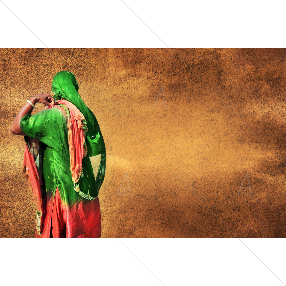 Indian Woman — custom-size art design 5009771