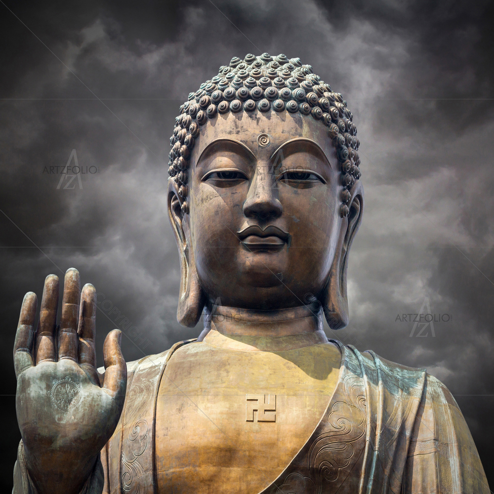 Lord Buddha Portrait, Hongkong — custom-size art design 5009790