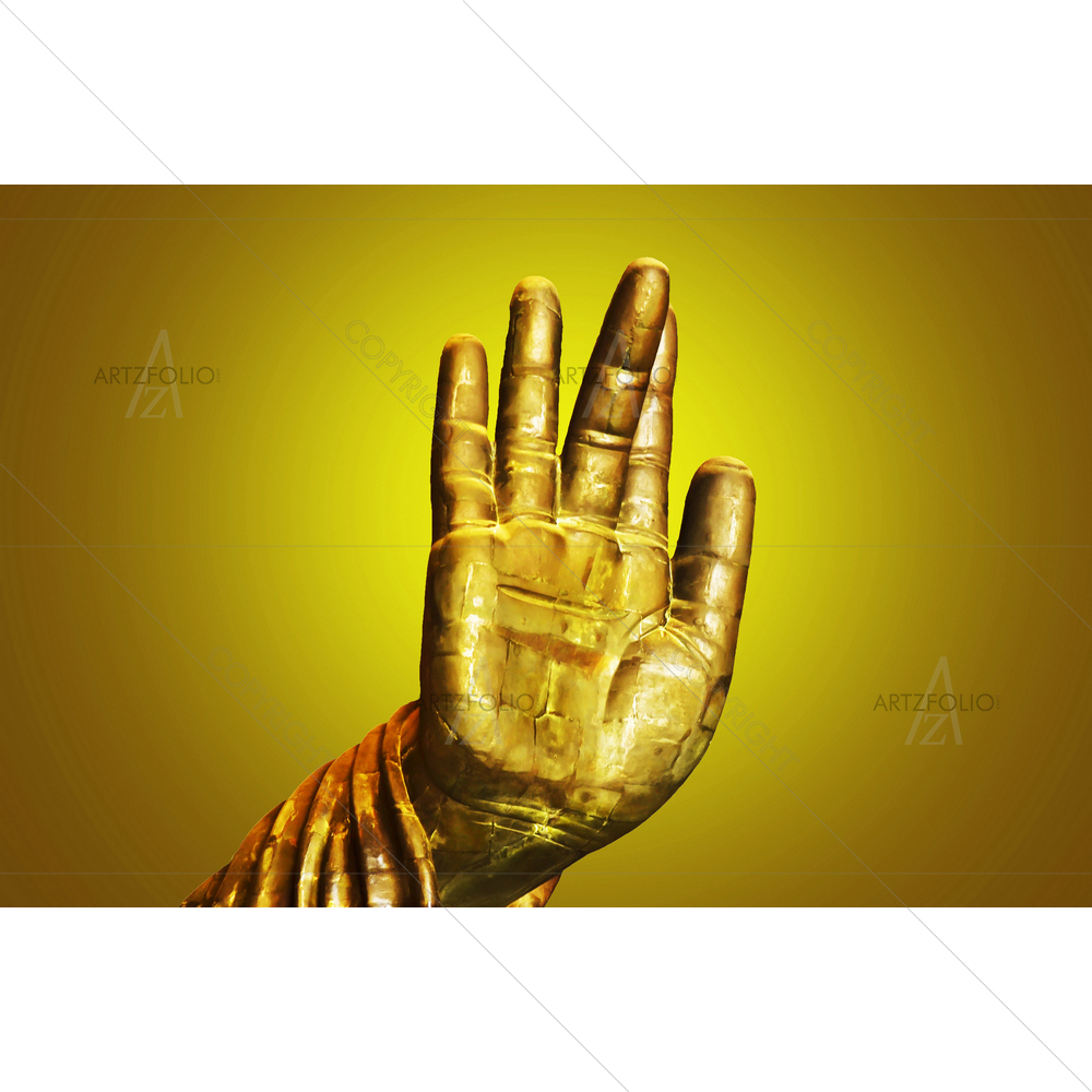 Lord Buddha Hand — custom-size art design 5009814