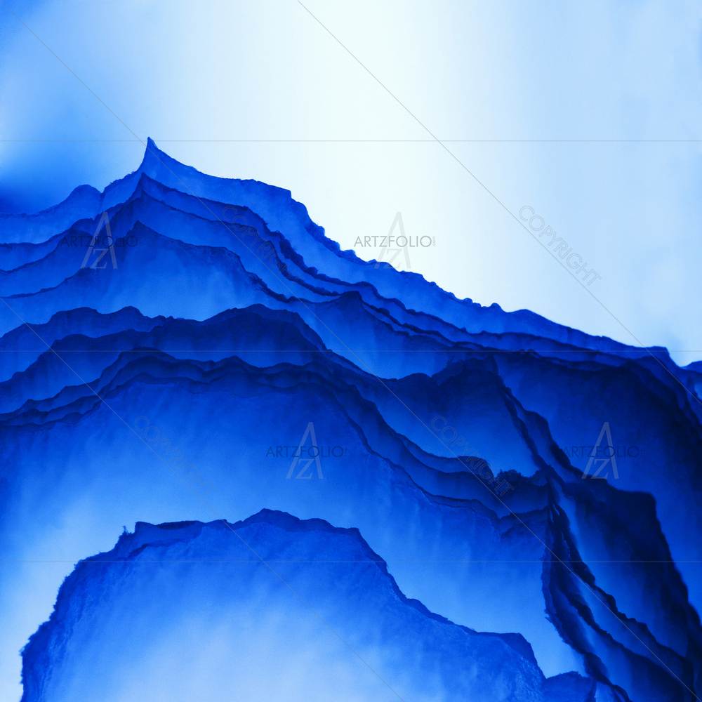 Abstract Blue D3 — custom-size art design 5009829