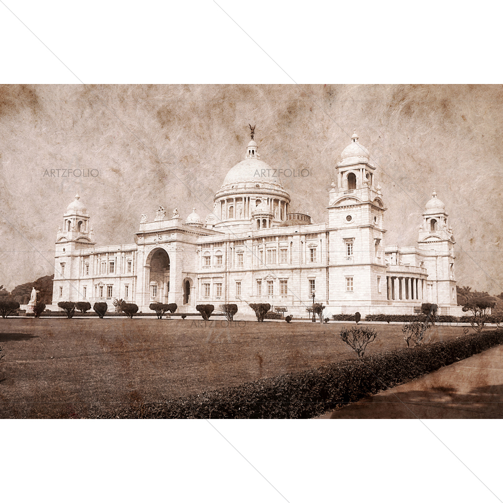 Victoria Memorial, Kolkata — custom-size art design 5009838