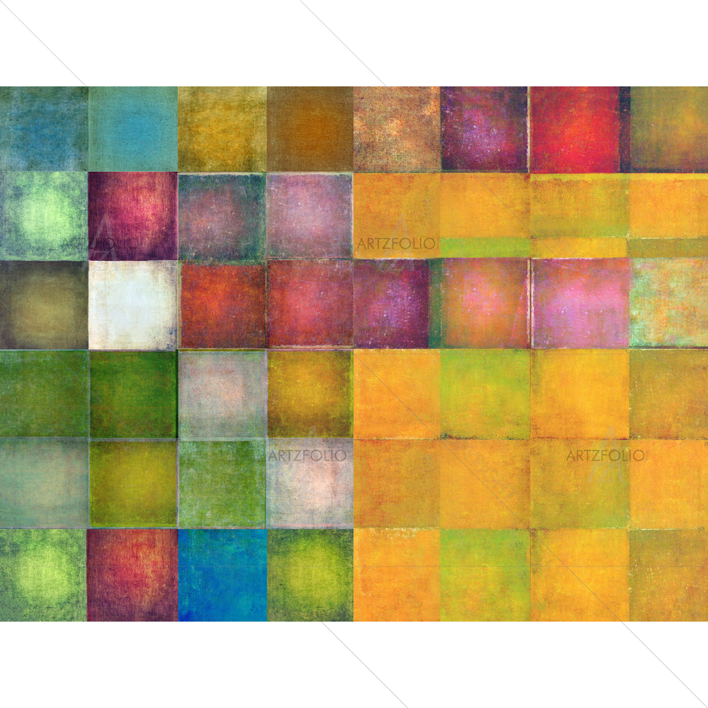 Earthly Geometric Image D2 — custom-size art design 5009845