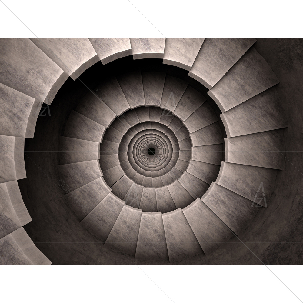 Dungeon Spiral Stairs — custom-size art design 5009848