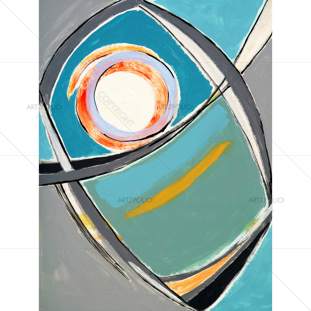 Modernist Abstract D1 — Abstract custom art by ArtzFolio