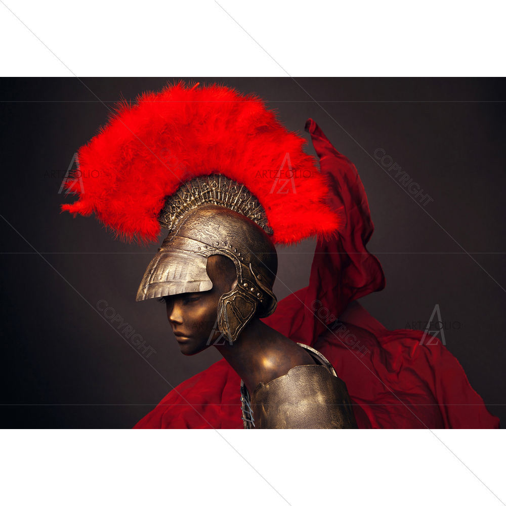Mannequin in Armor and Helmet — Cities custom art by ArtzFolio