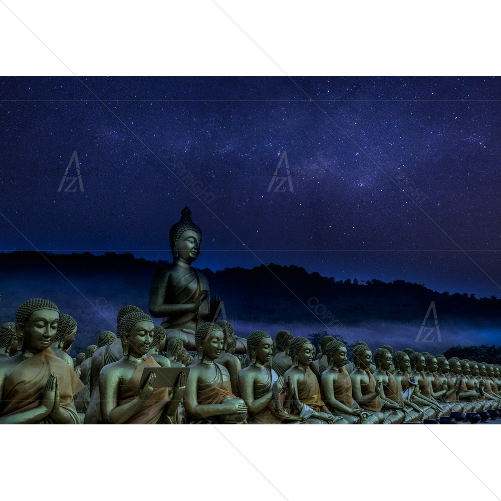 Lord Buddha, Thailand D2 — custom-size art design 5009901