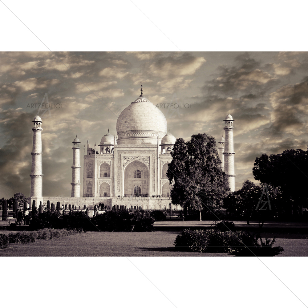 Taj Mahal, Agra, India D2 — custom-size art design 5009911