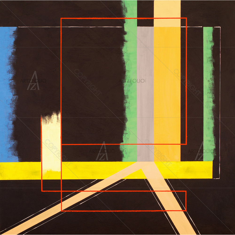 Geometric Abstraction D3 — Abstract custom art by ArtzFolio