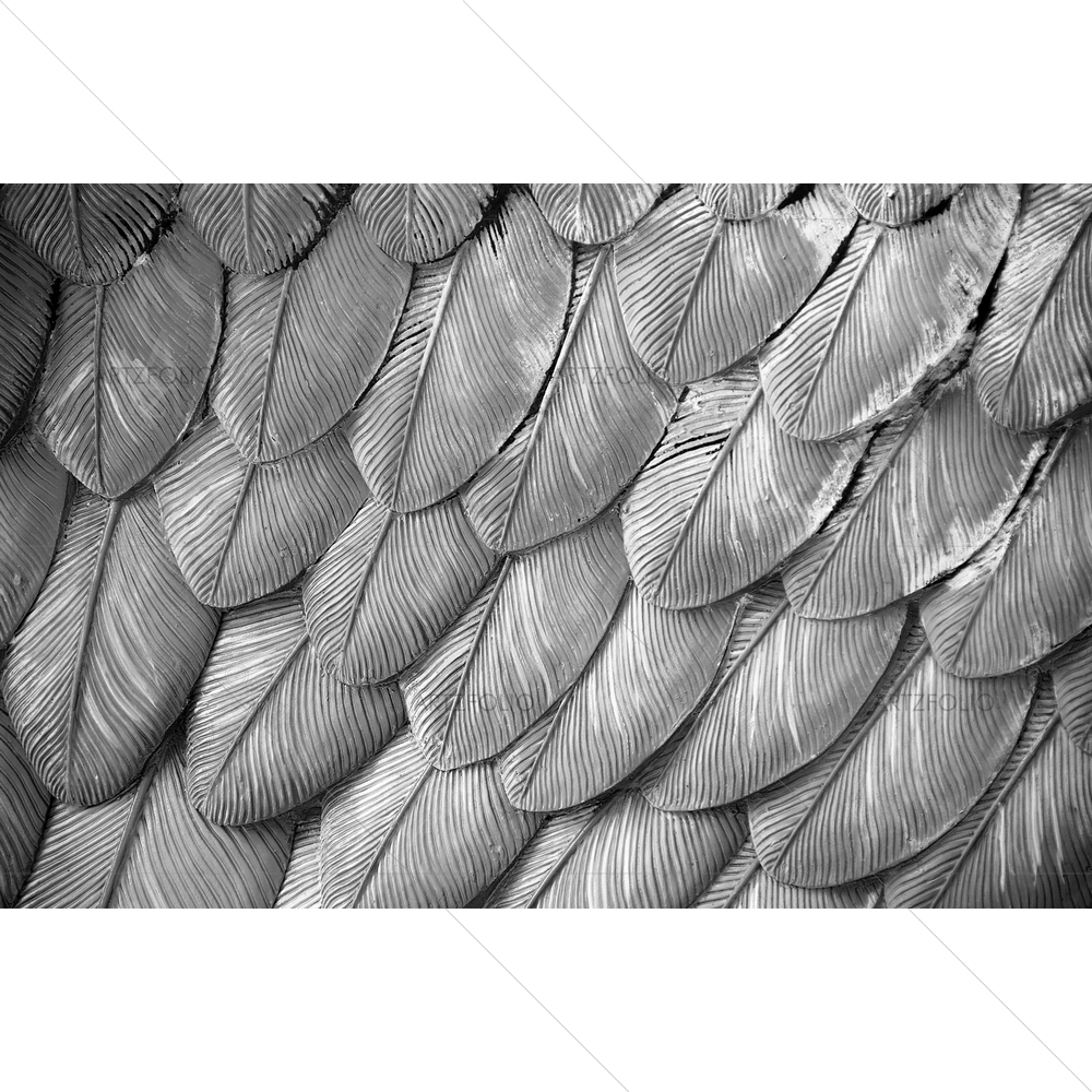 Eagle Feathers Portrait — Abstract custom art by ArtzFolio