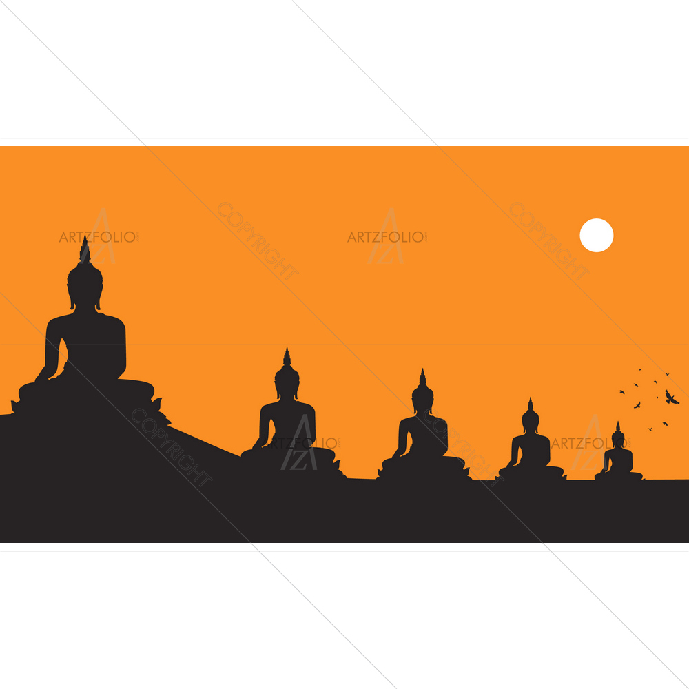 Thai Lord Buddha — custom-size art design 5009959