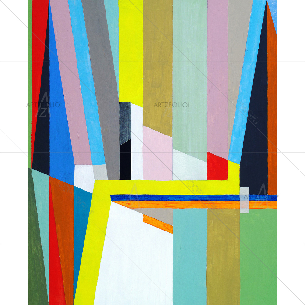 Geometric Abstraction D4 — custom-size art design 5009971